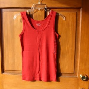 Red orange tank